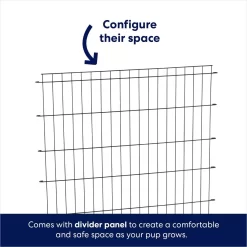 Frisco Heavy Duty Fold & Carry Single Door Collapsible Wire Dog Crate -Frisco 109783 PT4. AC SS1800 V1667227171