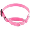 Frisco Solid Nylon Slip-On Martingale Dog Collar