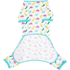 Frisco Dinosaur Print Dog & Cat Jersey PJs -Frisco 144587 PT3. AC SS1800 V1540420676