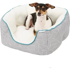 Frisco Square Deep Bolster Cat & Dog Bed -Frisco 144829 PT4. AC SS1800 V1578442895