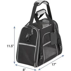 Frisco Basic Dog & Cat Carrier Bag, Black 10 Frisco Basic Dog & Cat Carrier Bag, Black -Frisco 144985 PT3. AC SS1800 V1569025506