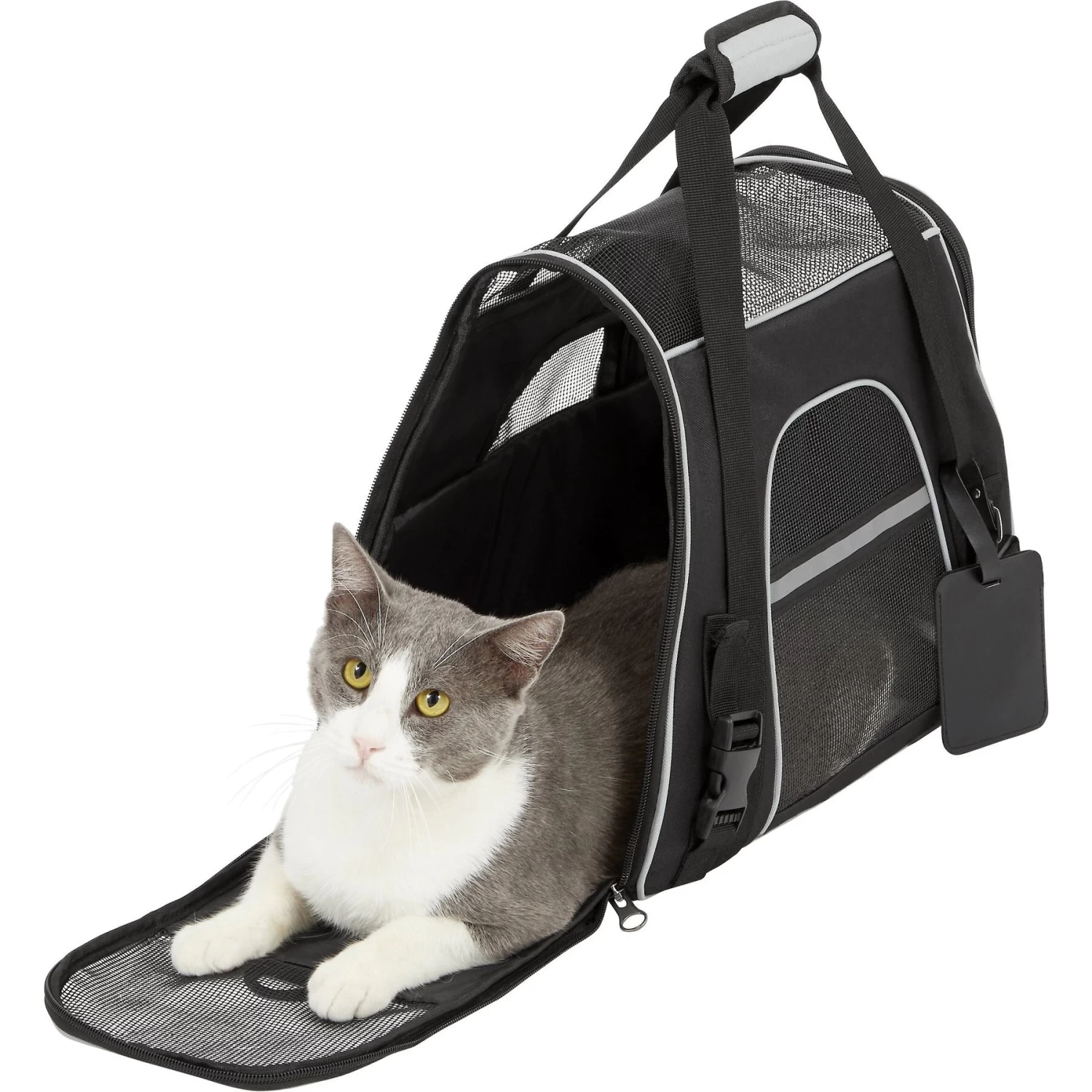 Frisco Basic Dog & Cat Carrier Bag, Black 7 Frisco Basic Dog & Cat Carrier Bag, Black - Image 7