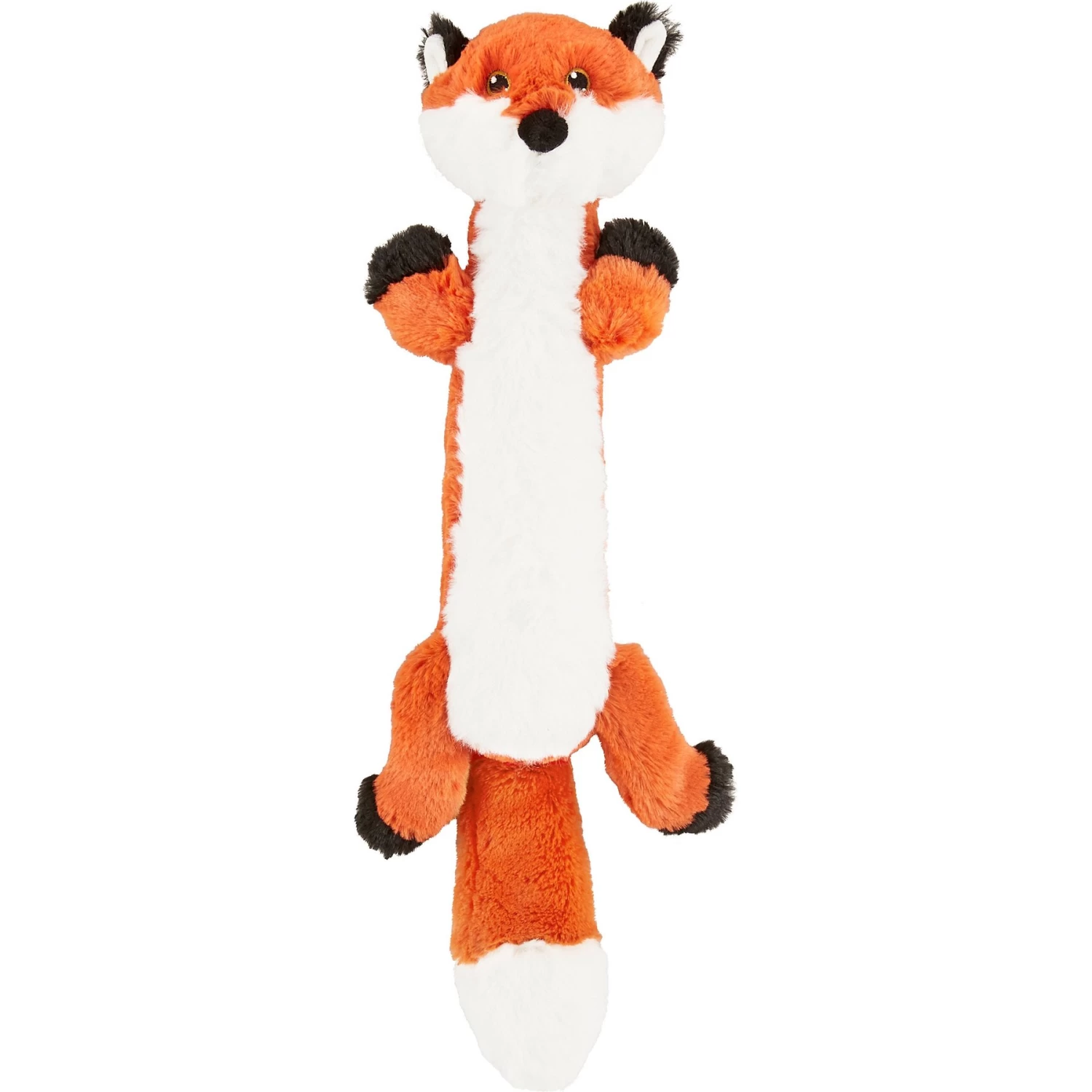Frisco Fox Skinny Plush Squeaky Dog Toy 1 Frisco Fox Skinny Plush Squeaky Dog Toy