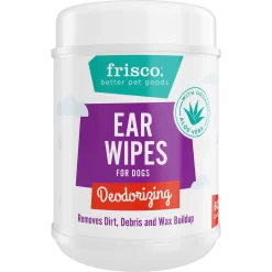 Frisco Deodorizing Ear Wipes With Aloe For Dogs & Puppies