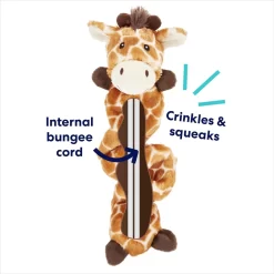 Frisco Giraffe Bungee Plush Squeaky Dog Toy 8 Frisco Giraffe Bungee Plush Squeaky Dog Toy -Frisco 152822 PT2. AC SS1800 V1686579683