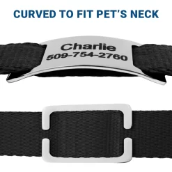 Frisco Stainless Steel Slide-On Personalized Dog & Cat Tag, Open Design -Frisco 153050 PT4. AC SS1800 V1644016599