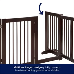 Frisco Deluxe Configurable 4-Panel Wood Dog Gate 10 Frisco Deluxe Configurable 4-Panel Wood Dog Gate -Frisco 156793 PT3. AC SS1800 V1666119014