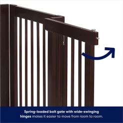 Frisco Deluxe Configurable 4-Panel Wood Dog Gate 11 Frisco Deluxe Configurable 4-Panel Wood Dog Gate -Frisco 156793 PT4. AC SS1800 V1666119140
