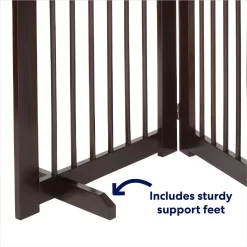 Frisco Deluxe Configurable 4-Panel Wood Dog Gate 13 Frisco Deluxe Configurable 4-Panel Wood Dog Gate -Frisco 156793 PT6. AC SS1800 V1666119641