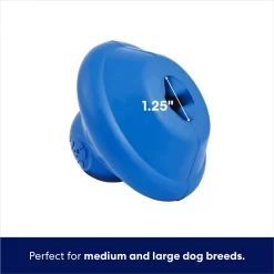 Frisco Flying Saucer Rubber Treat Dispenser Dog Toy -Frisco 164757 PT2. AC SS1800 V1686579204