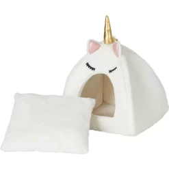 Frisco Novelty Unicorn Covered Cat & Dog Bed -Frisco 165337 PT2. AC SS1800 V1568211478