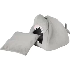 Frisco Novelty Shark Covered Cat & Dog Bed -Frisco 165339 PT2. AC SS1800 V1568211433