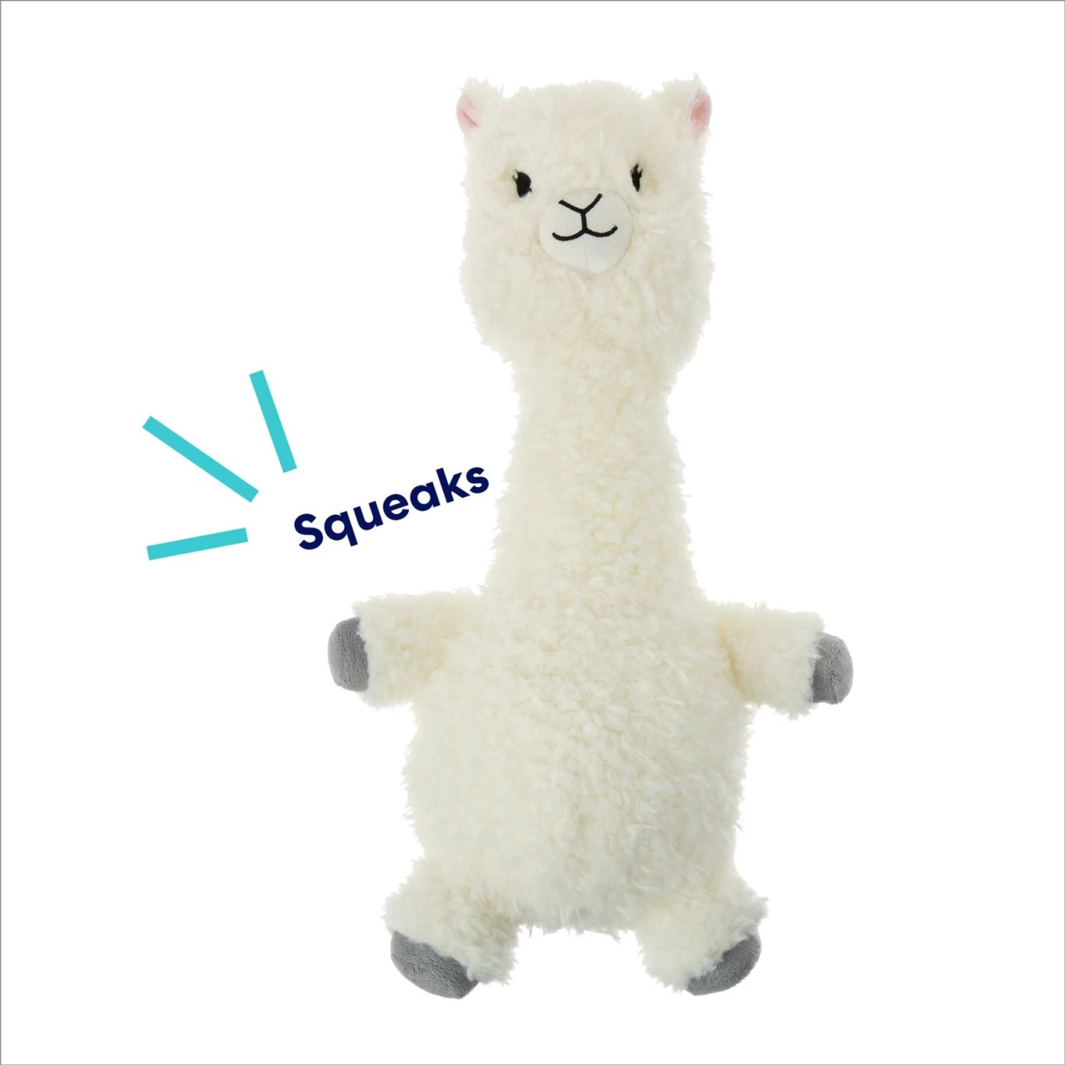 Frisco Llama Bobberz Plush Squeaky Dog Toy 3 Frisco Llama Bobberz Plush Squeaky Dog Toy - Image 3