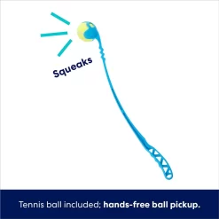 Frisco Ball Launcher & Fetch Squeaky Tennis Ball Dog Toy -Frisco 178477 PT2. AC SS1800 V1686580155