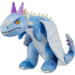 Frisco Mythical Mates Bluefoot The Blue Dragon Plush Squeaky Dog Toy