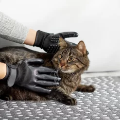 Frisco Dog & Cat Deshedding & Grooming Gloves, Black -Frisco 206843 PT6. AC SS1800 V1610768364
