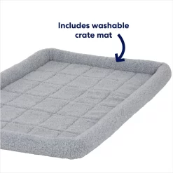 Frisco Heavy Duty Fold & Carry Double Door Collapsible Wire Dog Crate & Mat Kit 13 Frisco Heavy Duty Fold & Carry Double Door Collapsible Wire Dog Crate & Mat Kit -Frisco 212618 PT5. AC SS1800 V1671120944