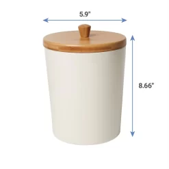 Frisco Melamine Dog & Cat Treat Jar With Bamboo Lid -Frisco 232068 PT6. AC SS1800 V1605758600