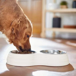 Frisco Stainless Steel Double Dog Bowls With Melamine Stand -Frisco 232092 PT7. AC SS1800 V1693015855
