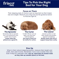 Frisco Velvet Round Bolster Dog Bed W/Removable Cover -Frisco 232178 PT7. AC SS1800 V1668203952