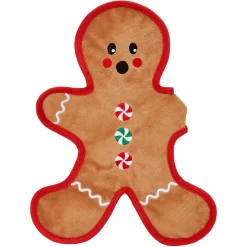 Frisco Holiday Gingerbread Man Flat Plush Squeaky Dog Toy 9 Frisco Holiday Gingerbread Man Flat Plush Squeaky Dog Toy -Frisco 233241 PT3. AC SS1800 V1600872370