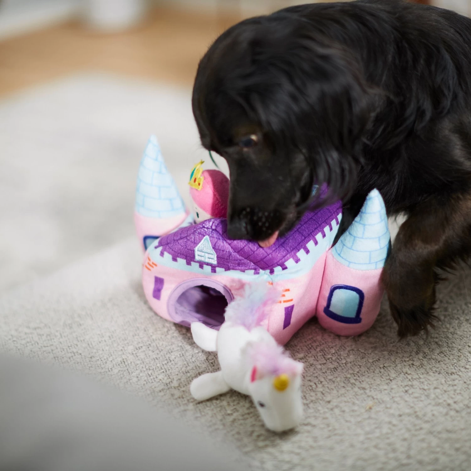 Frisco Magical Castle Hide & Seek Puzzle Dog Toy 4 Frisco Magical Castle Hide & Seek Puzzle Dog Toy - Image 4