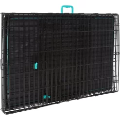Frisco Heavy Duty Enhanced Lock Double Door Fold & Carry Wire Dog Crate & Mat Kit -Frisco 233736 PT7. AC SS1800 V1671718799