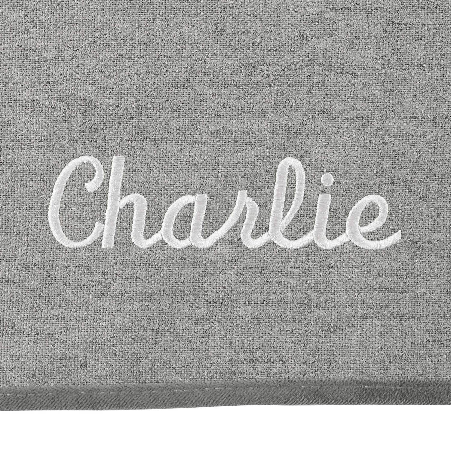 Frisco Faux Linen Personalized Dog & Cat Blanket 6 Frisco Faux Linen Personalized Dog & Cat Blanket - Image 6