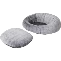 Frisco Plush Camel Back Donut Bolster Cat & Dog Bed -Frisco 235028 PT5. AC SS1800 V1600389402