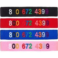Frisco Solid Nylon Personalized Martingale Dog Collar -Frisco 249561 PT2. AC SS1800 V1603470711