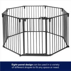 Frisco Steel 8-Panel Configurable Dog Gate & Playpen -Frisco 250603 PT3. AC SS1800 V1666119611