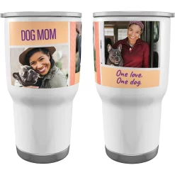 Frisco Double Walled "Dog Mom" Personalized Tumbler, 30-oz Cup