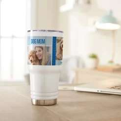 Frisco Double Walled "Dog Mom" Personalized Tumbler, 30-oz Cup -Frisco 250741 PT4. AC SS1800 V1610772487