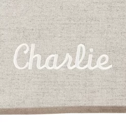 Frisco Faux Linen Personalized Dog & Cat Blanket, Beige, Large -Frisco 252621 PT5. AC SS1800 V1604701024