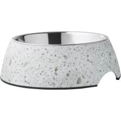 Frisco Quartz Design Stainless Steel Dog & Cat Bowl