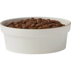 Frisco Gold Trim Melamine Dog & Cat Bowl -Frisco 253062 PT3. AC SS1800 V1616595685