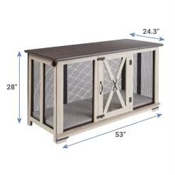 Frisco "Denver" Dog Crate Credenza & Mat Kit -Frisco 255326 PT2. AC SS1800 V1682698710