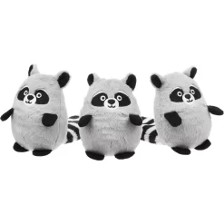 Frisco Trash Can & Raccoons Hide & Seek Puzzle Plush Squeaky Dog Toy & Frisco Trash Can & Raccoons Hide & Seek Puzzle Plush Squeaky Dog Toy Refills -Frisco 255563 PT3. AC SS1800 V1602703574