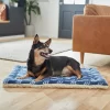 Frisco Plush Tri-fold Arrow Print Dog Crate Mat
