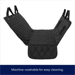 Frisco Premium Quilted Water Resistant Hammock Car Seat Cover With Seatbelt Tether & Travel Bag -Frisco 258357 PT2. AC SS1800 V1677681210