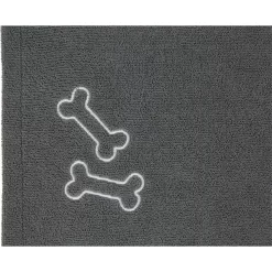 Frisco Embroidered Pawprint Microfiber Dog Bath Towel -Frisco 269029 PT3. AC SS1800 V1624453688