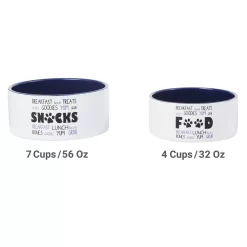 Frisco Food & Paw Non-skid Ceramic Dog Bowl -Frisco 270195 PT5. AC SS1800 V1620912525