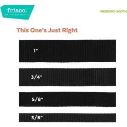 Frisco Solid Polyester Personalized Reflective Dog Leash -Frisco 270686 PT3. AC SS1800 V1628029676