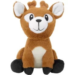 Frisco Camping Deer Plush Squeaky Dog Toy