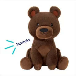 Frisco Camping Bear Plush Squeaky Dog Toy -Frisco 270999 PT2. AC SS1800 V1686579090