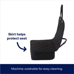 Frisco Quilted Front Carseat Cover, Black, Regular -Frisco 271613 PT4. AC SS1800 V1677681429