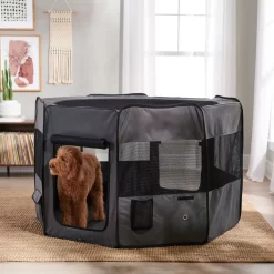 Frisco Soft-Sided Dog, Cat & Small Pet Exercise Playpen