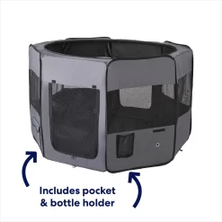 Frisco Soft-Sided Dog, Cat & Small Pet Exercise Playpen -Frisco 277929 PT3. AC SS1800 V1667227657
