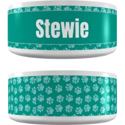 Frisco General Pet Ceramic Personalized Dog & Cat Bowl