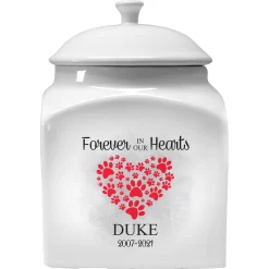 Frisco "Forever In Our Hearts" Hearts Personalized Urn
